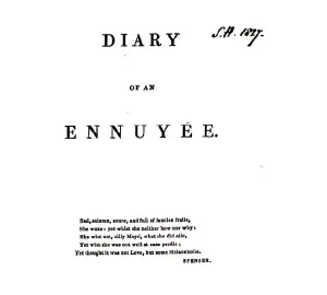 Diary of an Ennuyée
