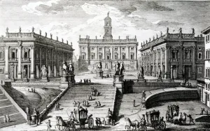Giuseppe Vasi Piazza del Campidoglio
