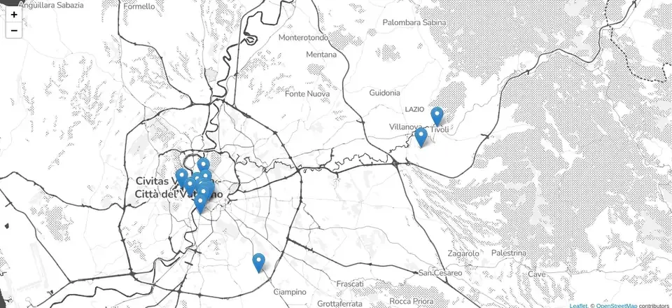 Mappa di Roma Mappa di Roma