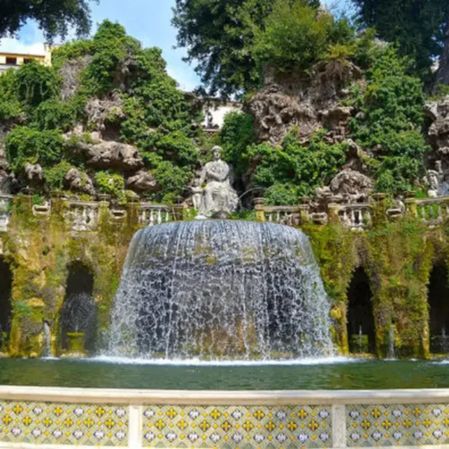 Fontana Ovato Villa D'Este