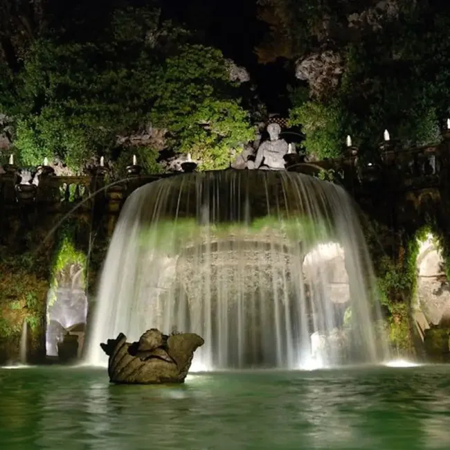 Fontana Ovato Villa D'Este